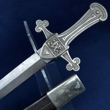 British Mark I 1856 Pattern Drummers or Buglers Sword of the 1st Midlothian [Leith] Rifle Volunteers Band, by Mole 7